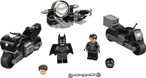 Lego -  Dc Comics Super Heroes-  La Course - Poursuite En Motos De Batman